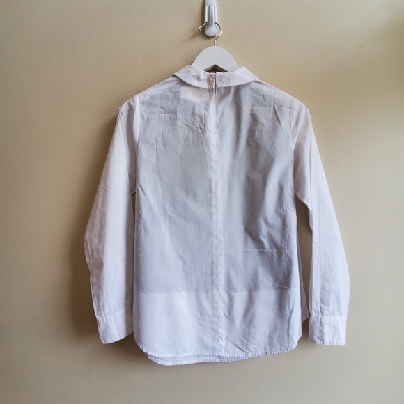 Chocoolate shirt with sweater front with stripes pattern Small size - Picture 2 of 7